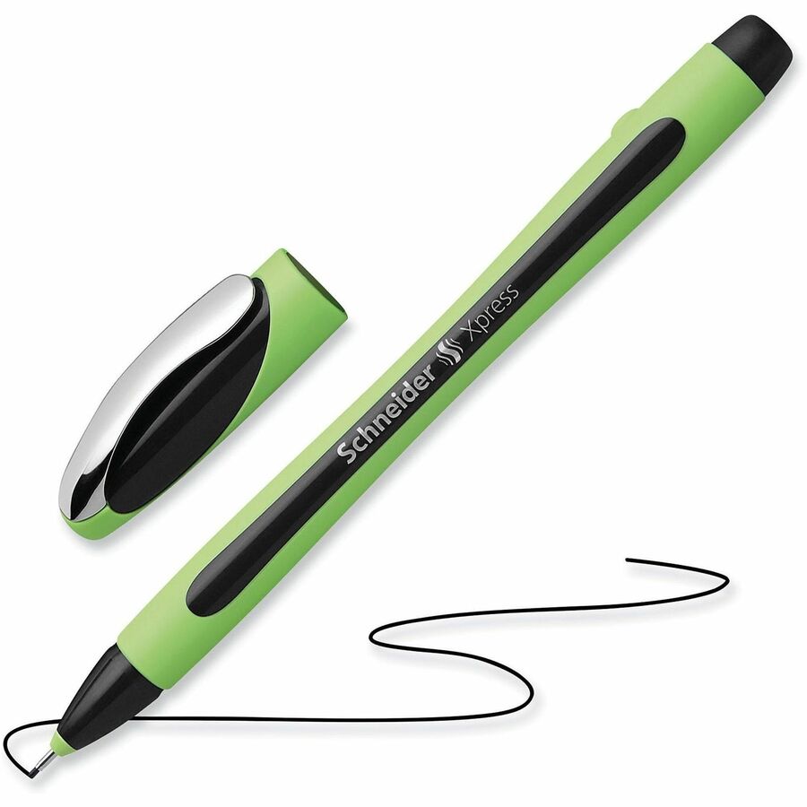 Xpress Fineliner Porous Point Pen, Stick, Medium 0.8 mm, Assorted Ink and Barrel Colors, 3/Pack