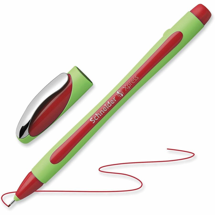 Xpress Fineliner Porous Point Pen, Stick, Medium 0.8 mm, Assorted Ink and Barrel Colors, 3/Pack