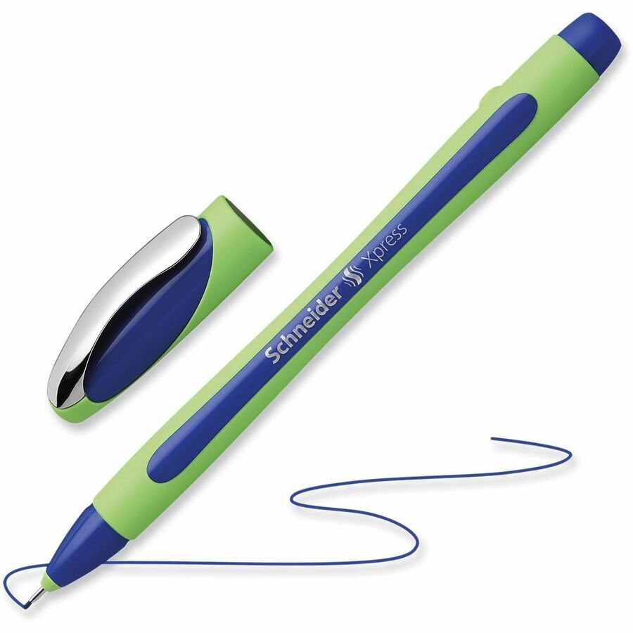 Xpress Fineliner Porous Point Pen, Stick, Medium 0.8 mm, Assorted Ink and Barrel Colors, 3/Pack