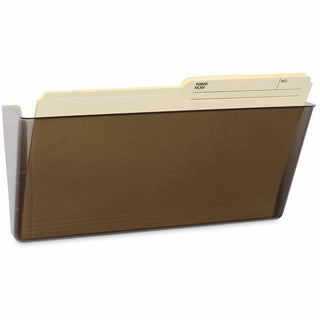 Unbreakable Magnetic Wall File, Legal/Letter Size, 16" x 4" x 7", Smoke