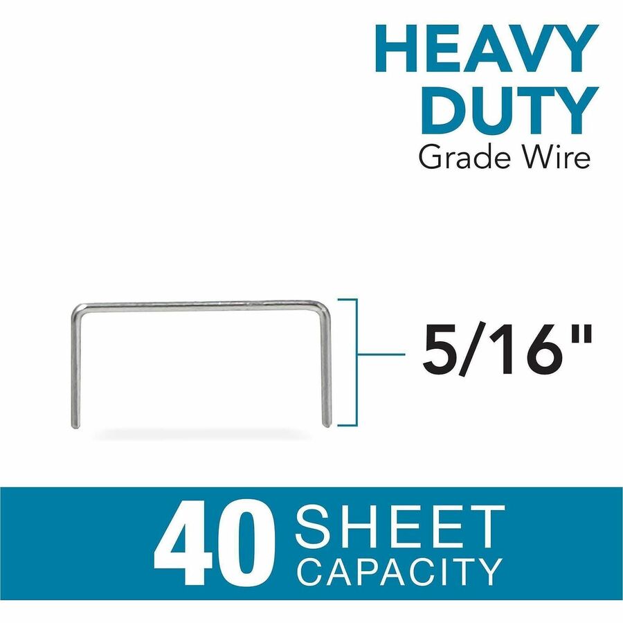 Staple Cartridge, 0.31" Leg, 0.5" Crown, Steel, 210/Cartridge, 5 Cartridges/Pack, 1,050/Pack