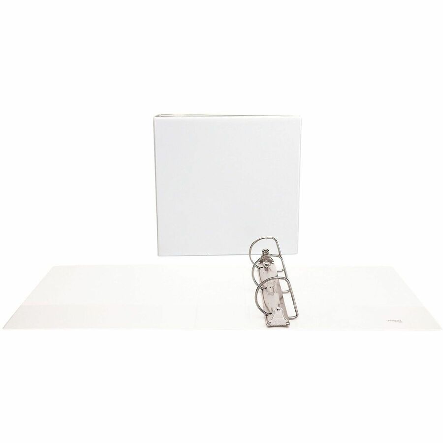 Slant D-Ring View Binder, 3 Rings, 3" Capacity, 11 x 8.5, White