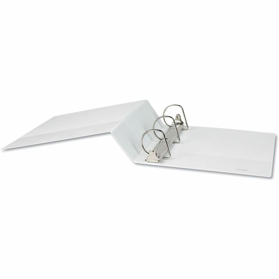Slant D-Ring View Binder, 3 Rings, 3" Capacity, 11 x 8.5, White