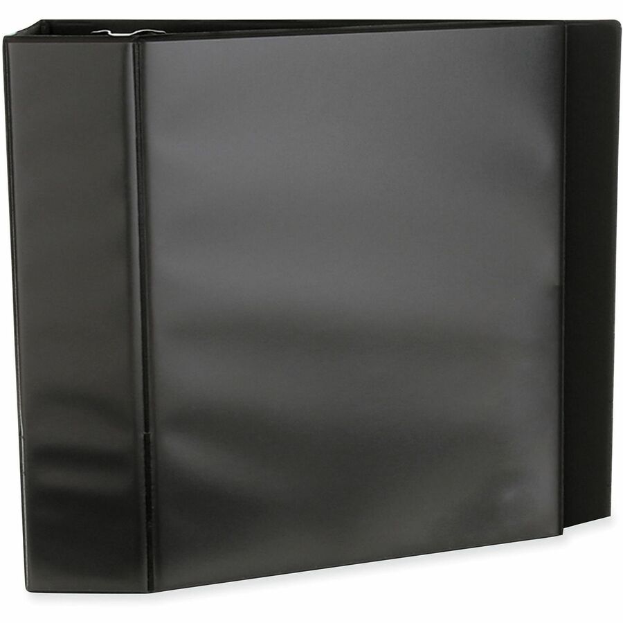 Slant D-Ring View Binder, 3 Rings, 5" Capacity, 11 x 8.5, Black