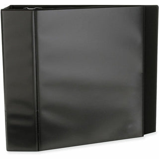 Slant D-Ring View Binder, 3 Rings, 5" Capacity, 11 x 8.5, Black