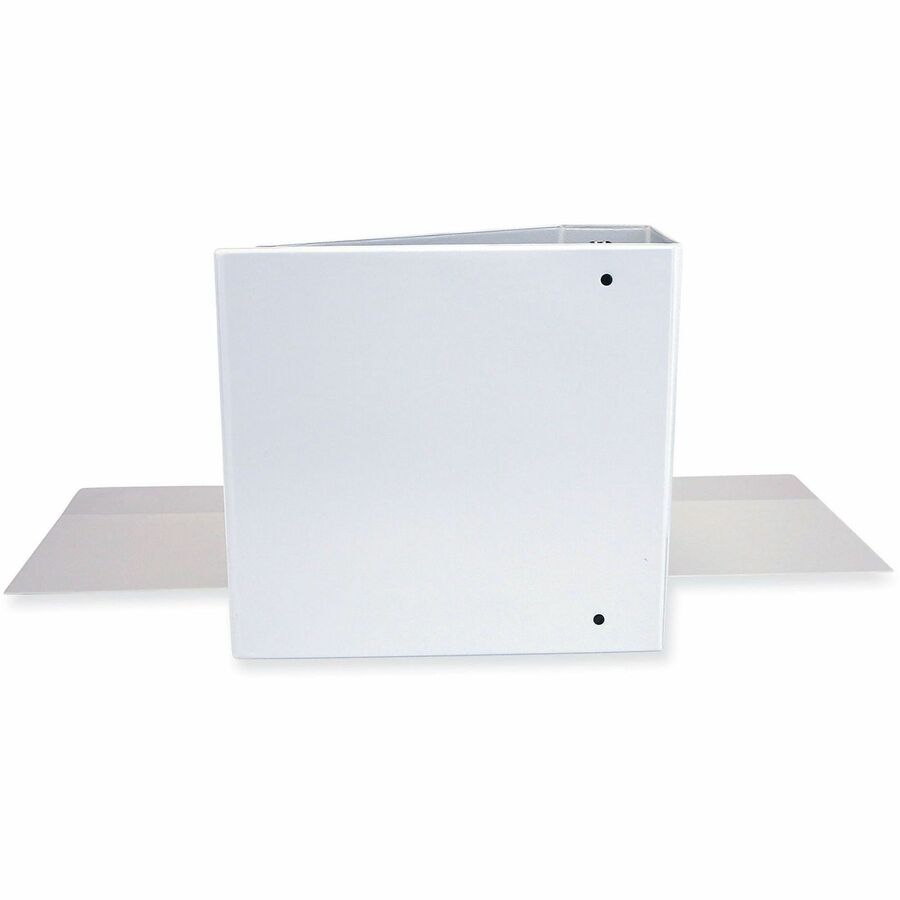 Slant D-Ring View Binder, 3 Rings, 4" Capacity, 11 x 8.5, White