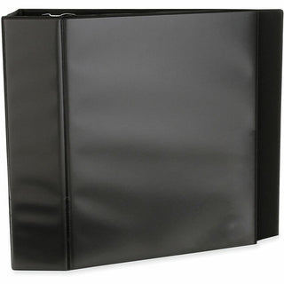 Slant D-Ring View Binder, 3 Rings, 4" Capacity, 11 x 8.5, Black