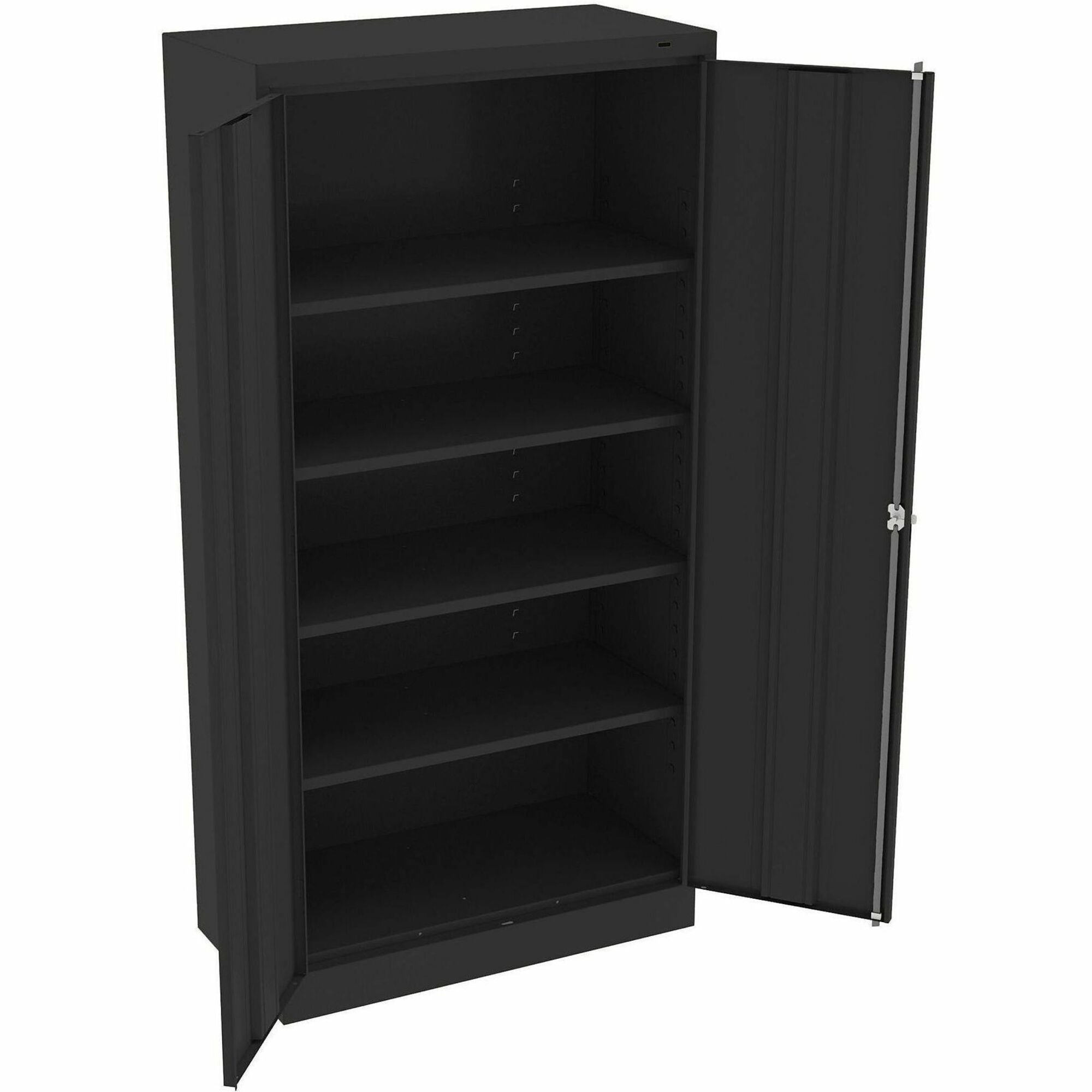 72" High Standard Cabinet (Assembled), 36w x 18d x 72h, Black