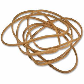 Rubber Bands, Size 16, 0.04" Gauge, Beige, 1 lb Box, 1,900/Pack