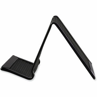 Mesh Metal Business Card Holder, Holds 50 2.25 x 4 Cards, 3.78 x 3.38 x 2.13, Black
