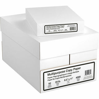 Special Buy Economy 20 lb Copy Paper - Letter - 8 1/2" x 11" - 20 lb Basis Weight - 8 / Carton - White
