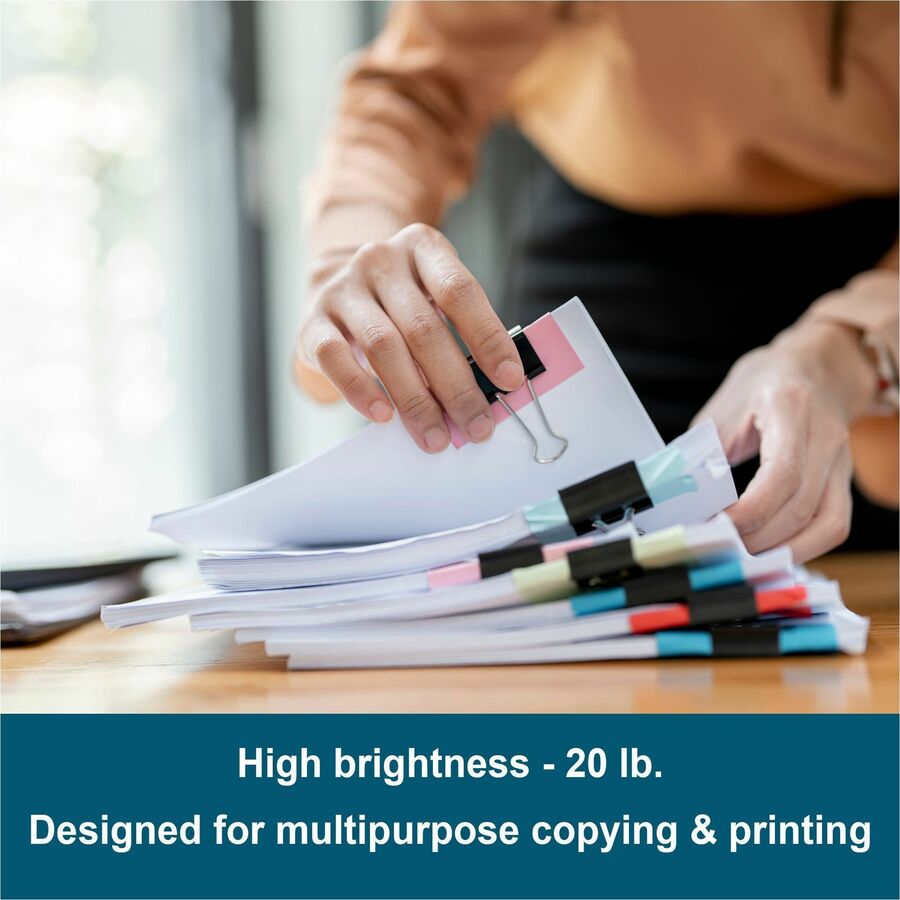 Special Buy Economy 20 lb Copy Paper - Letter - 8 1/2" x 11" - 20 lb Basis Weight - 8 / Carton - White