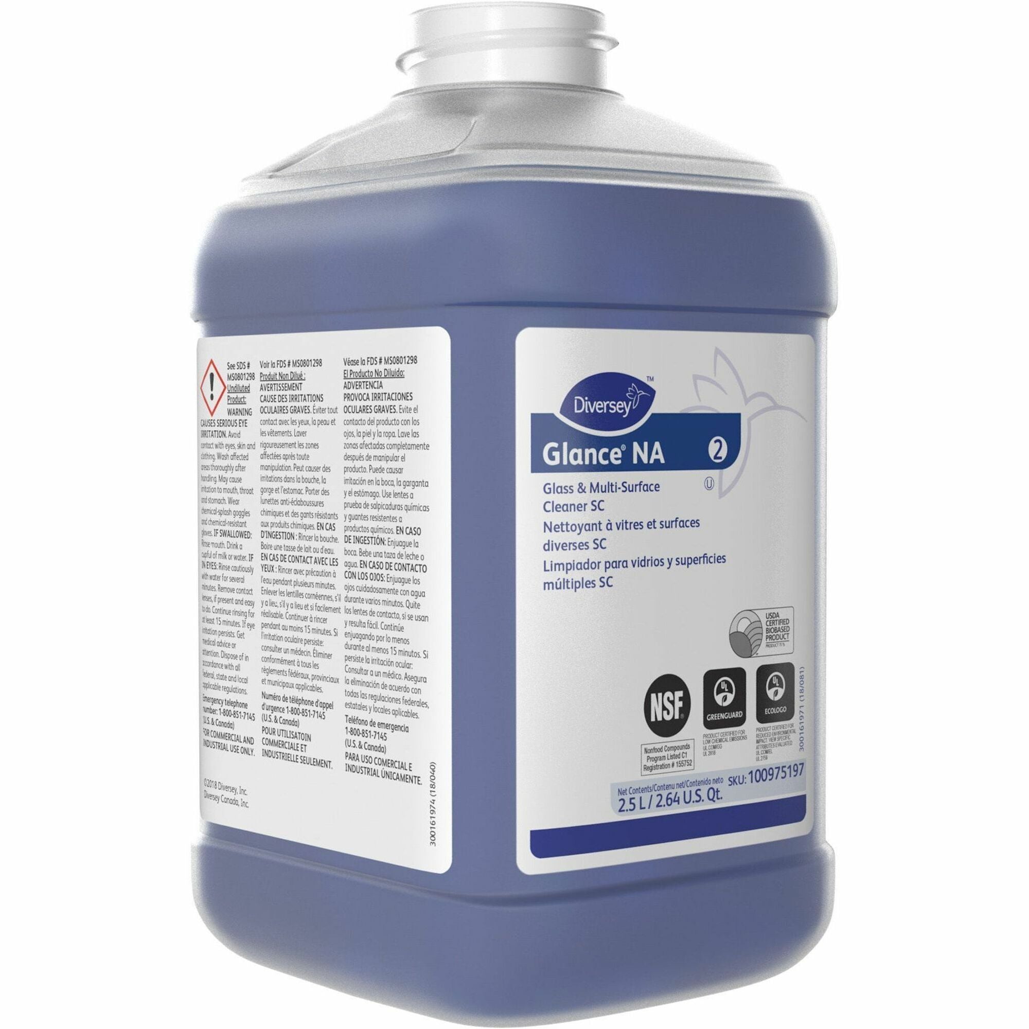 diversey-glass-multi-purpose-cleaner-concentrate-845-fl-oz-26-quart-1-each-non-ammoniated-streak-free-quick-drying-non-smearing-fragrance-free-dilutable-odorless-kosher-blue_dvo100975197 - 1