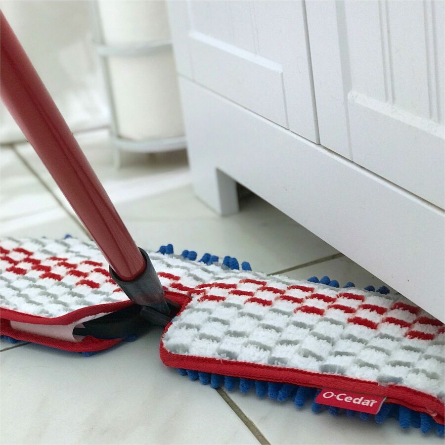 O-Cedar Hardwood Floor 'N More 3-Action Mop Refill - MicroFiber - Multi - 1Each