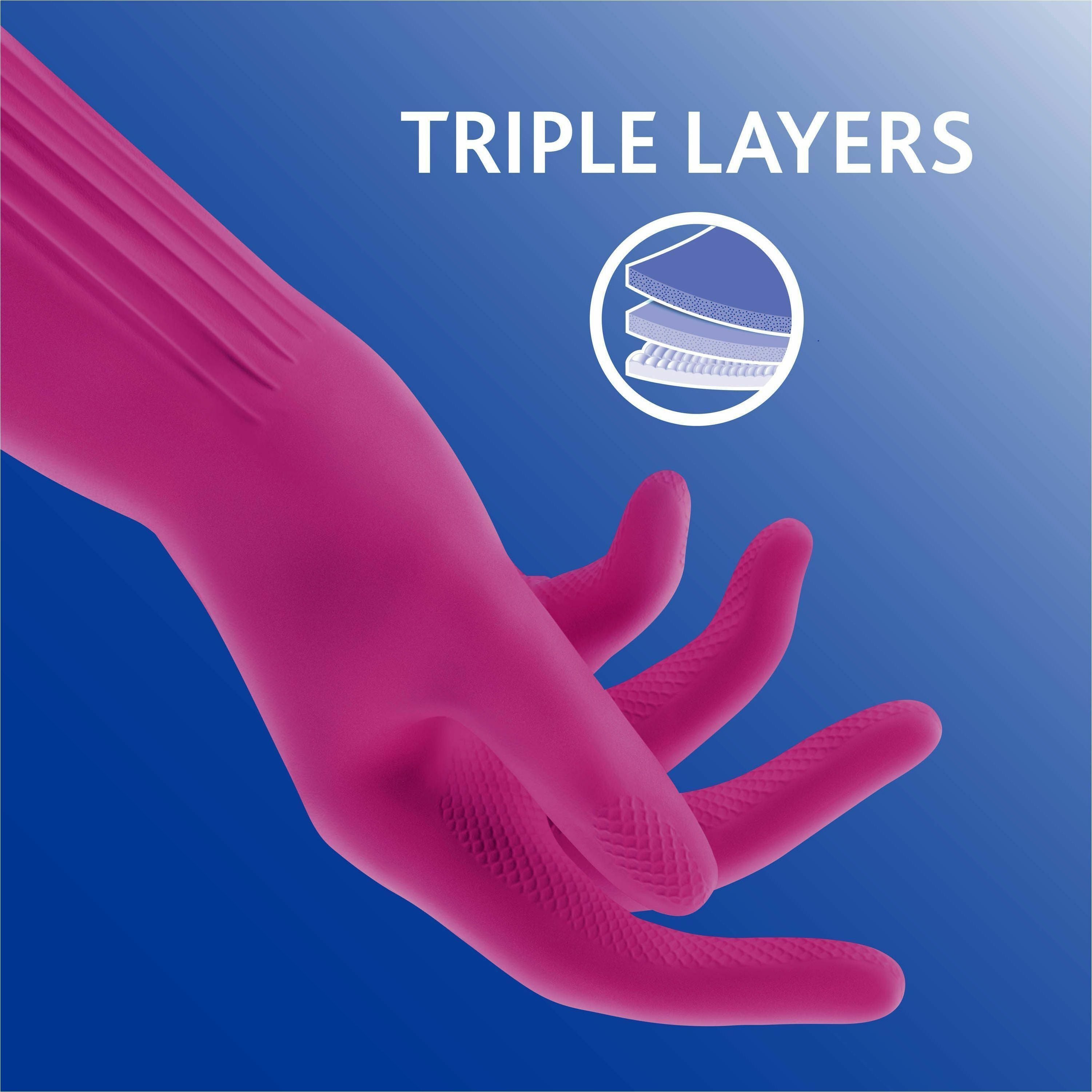 o-cedar-playtex-living-gloves-chemical-bacteria-protection-small-size-latex-neoprene-nitrile-pink-anti-microbial-reusable-durable-comfortable-odor-resistant-textured-palm-textured-fingertip-for-household-cleaning-2-pair-14_fhp166118 - 2