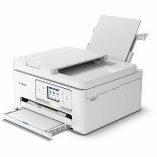 Canon PIXMA TR7820 Wireless Inkjet Multifunction Printer - Color - White - Copier/Printer/Scanner - 1200 x 1200 dpi Print - Flatbed Scanner - Wireless LAN - Canon PRINT Application, Apple AirPrint, Mopria - USB - 1 Each - For Plain Paper Print