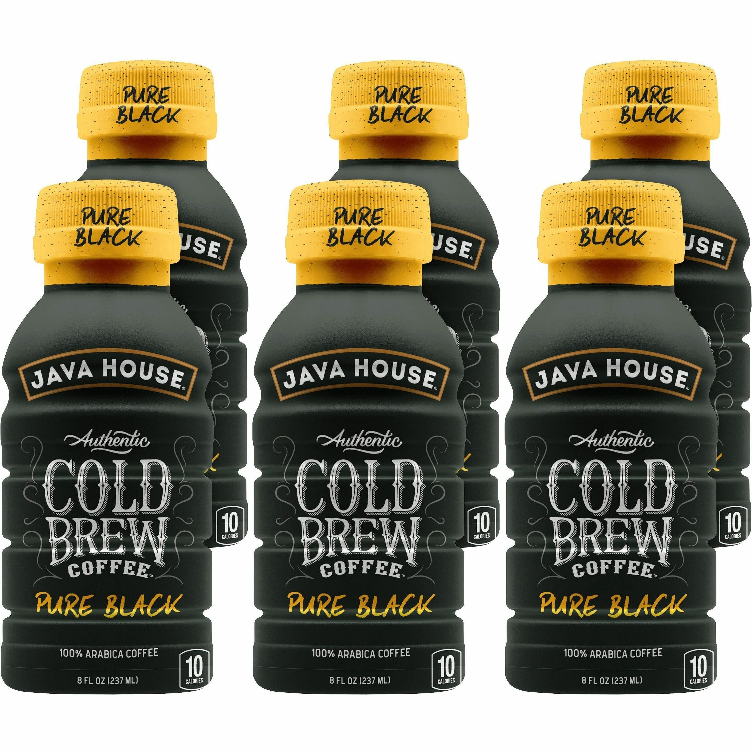Splenda Cold Brew Colombian Black Coffee Bottles - 8 fl oz - 6 / Box - 1
