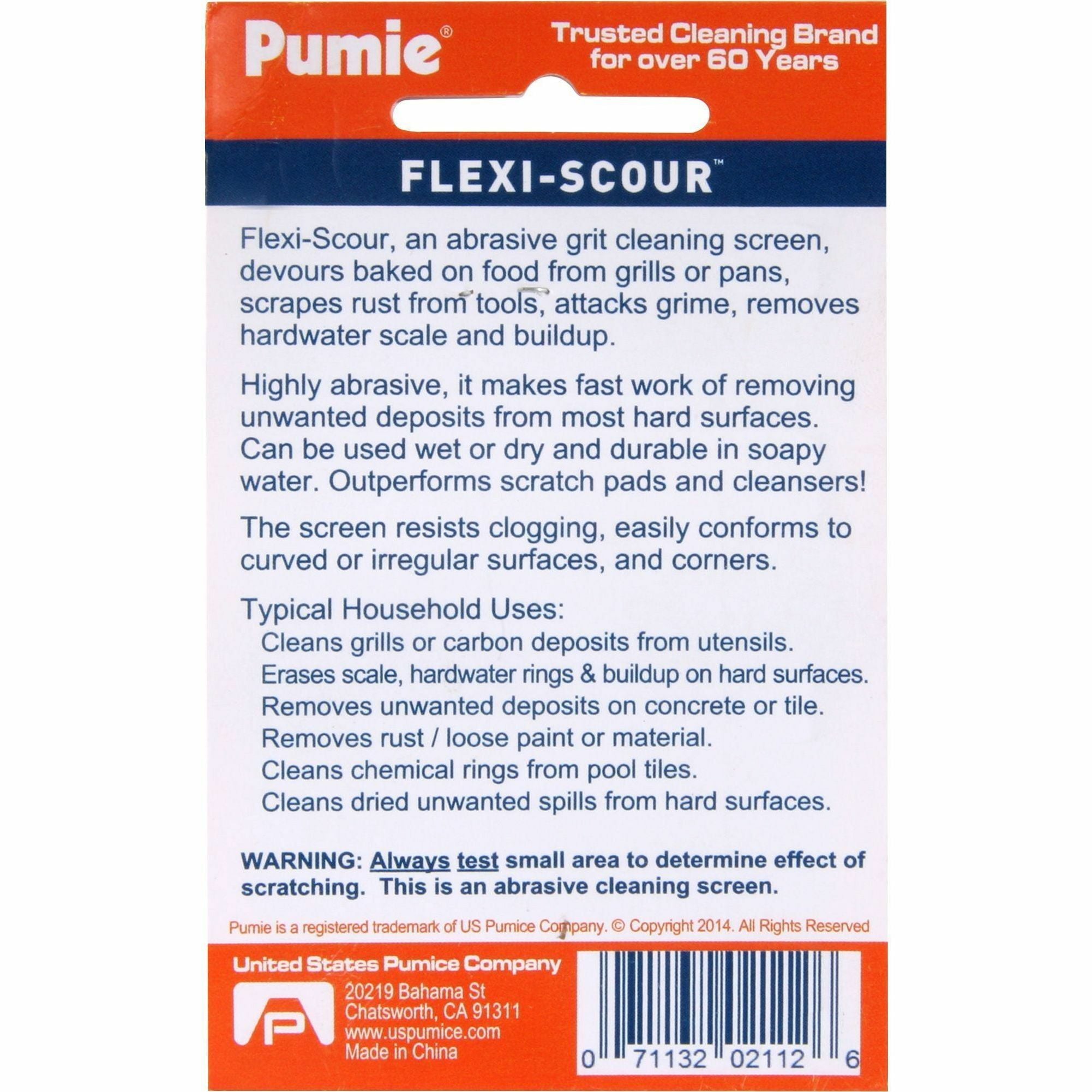 us-pumice-flexi-scour-scouring-screen-ready-to-use-1-pack-easy-to-use-chemical-free-flexible-gray_upmflex48 - 2