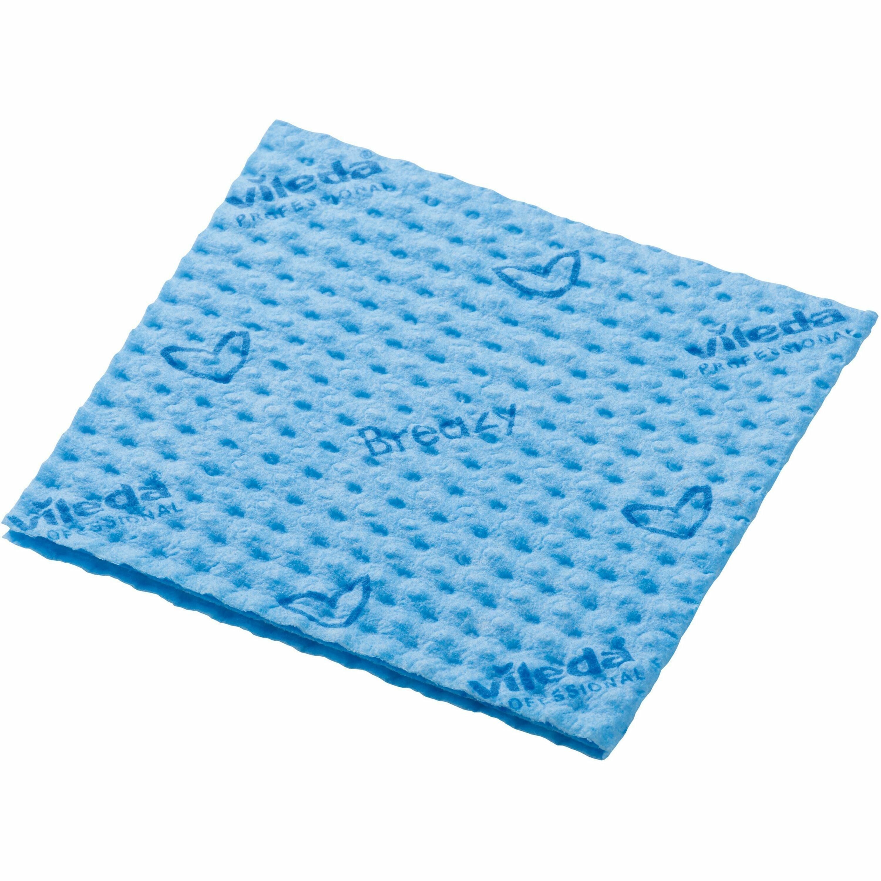 vileda-professional-breazy-microfiber-cloths-1378-length-x-1378-width-25-pack-washable-hygienic-blue_vld161610 - 1