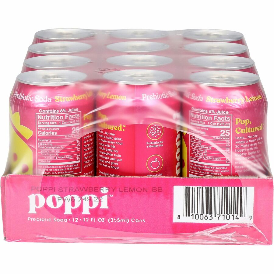 poppi-strawberry-lemon-flavored-prebiotic-soda-ready-to-drink-12-fl-oz-355-ml-12-carton_poi50006 - 2
