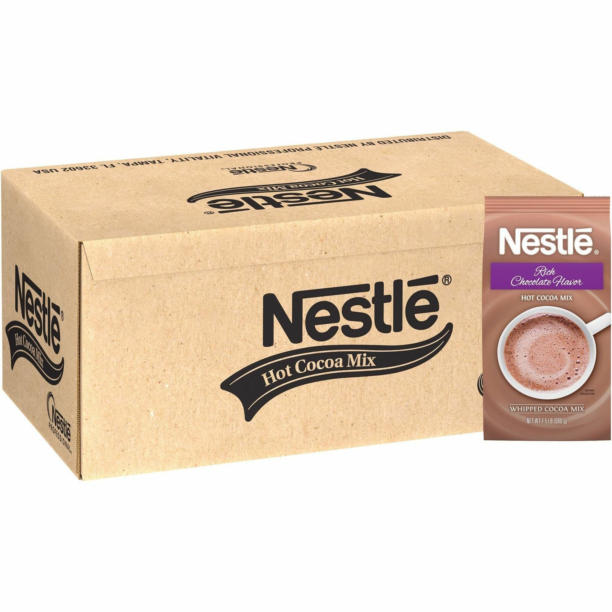 nestle-rich-chocolate-hot-cocoa-mix-150-lb-bag-12-carton_nes12242 - 1