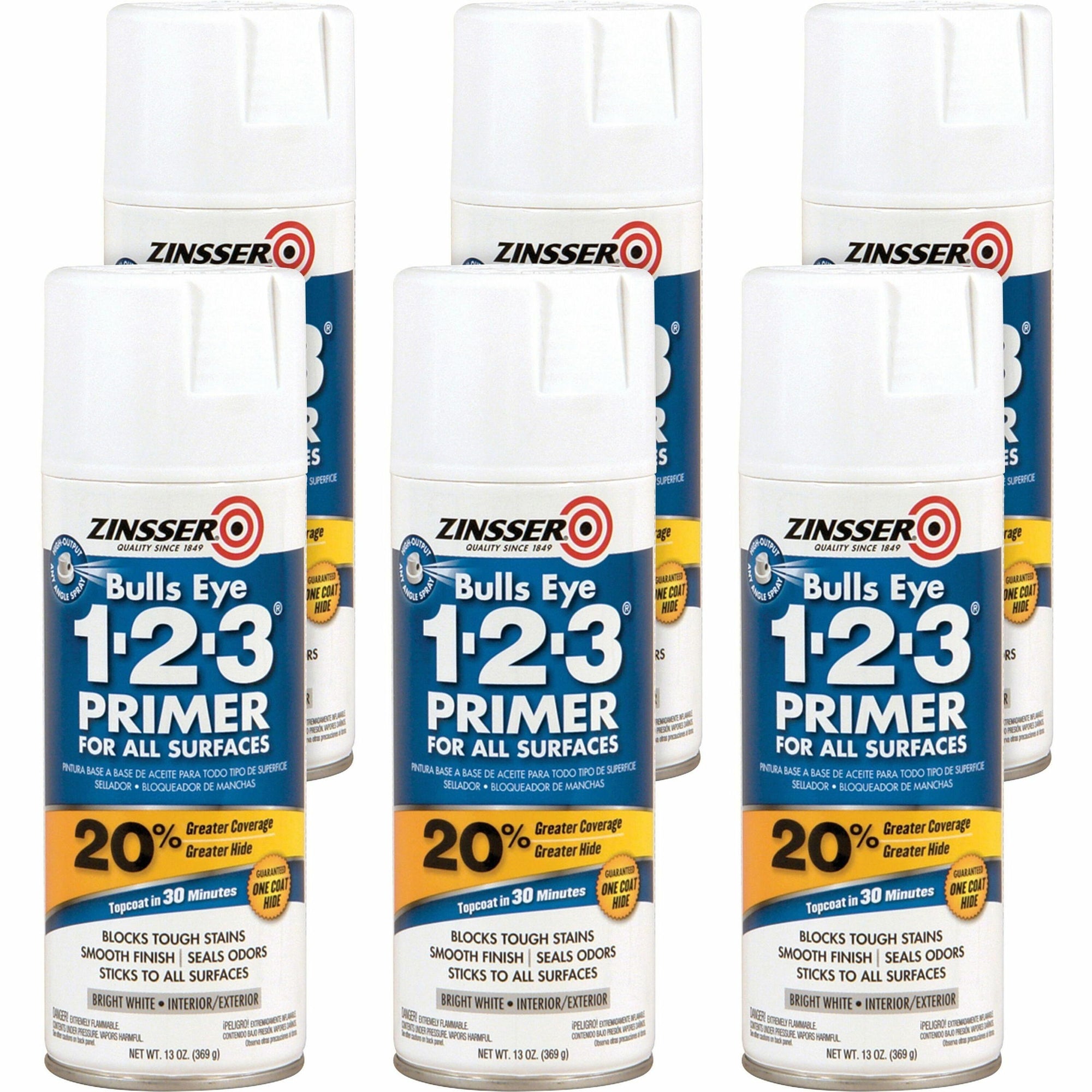 rust-oleum-bulls-eye-1-2-3-water-based-primer-13-fl-oz-6-carton-white_rst2008ct - 1