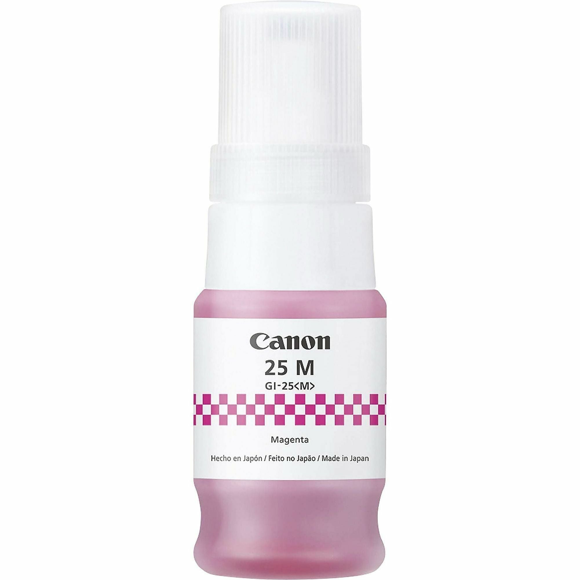 Canon GI-25 Ink Bottles - Inkjet - Cyan, Magenta, Yellow - 3000 Pages - 37 mL - 3 / Pack - 4