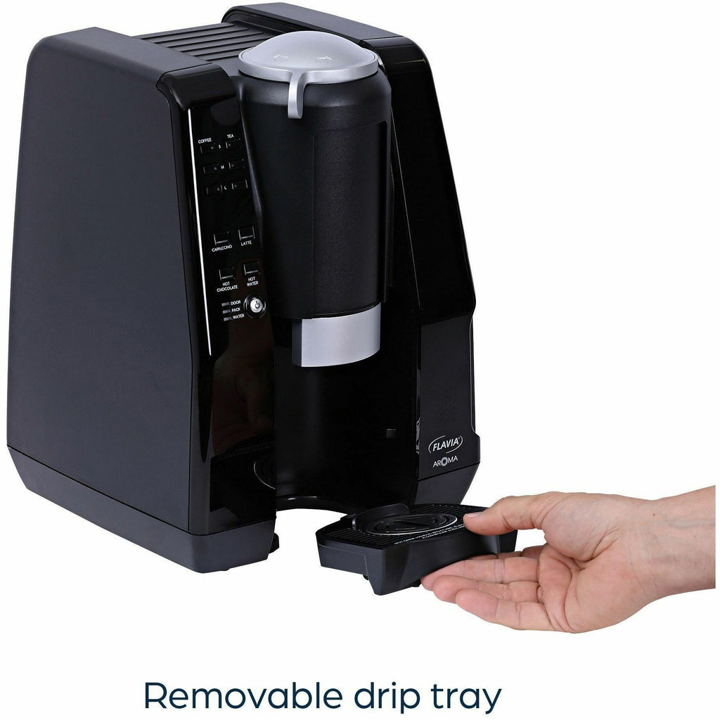 Flavia Aroma Coffee Maker - 1440 W - 2.53 quart - 1 Cup(s) - Single-serve - Black - 2