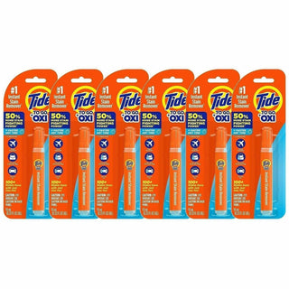 Tide To Go Stain Remover Pen - 0.34 oz (0.02 lb) - 6 / Carton - Phosphate-free, Machine Washable, Bleach-free - Orange