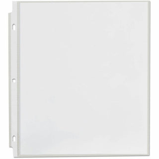 Top-Load Poly Sheet Protectors, Heavy Gauge, Nonglare, Clear 50/Pack
