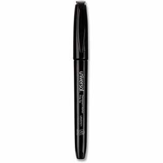 Pen-Style Permanent Marker, Fine Bullet Tip, Black, Dozen