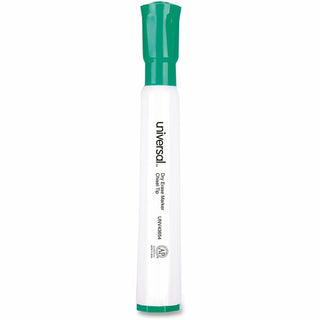 Dry Erase Marker, Broad Chisel Tip, Green, Dozen