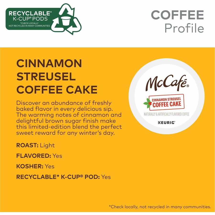 mccafe-k-cup-cinnamon-streusel-cake-coffee-compatible-with-keurig-k-cup-brewer-light-24-k-cup-24-box_gmt9190 - 7