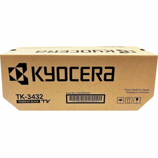 Kyocera TK-3432 Original Laser Toner Cartridge - Black - 1 Each - 25000 Pages
