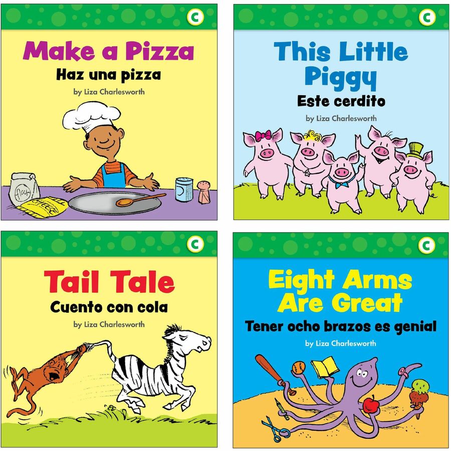 Scholastic First Little Readers Book Set Printed Book by Liza Charlesworth - 8 Pages - Scholastic Teaching Resources Publication - July 1, 2020 - Book - Grade Preschool-2 - English, Spanish