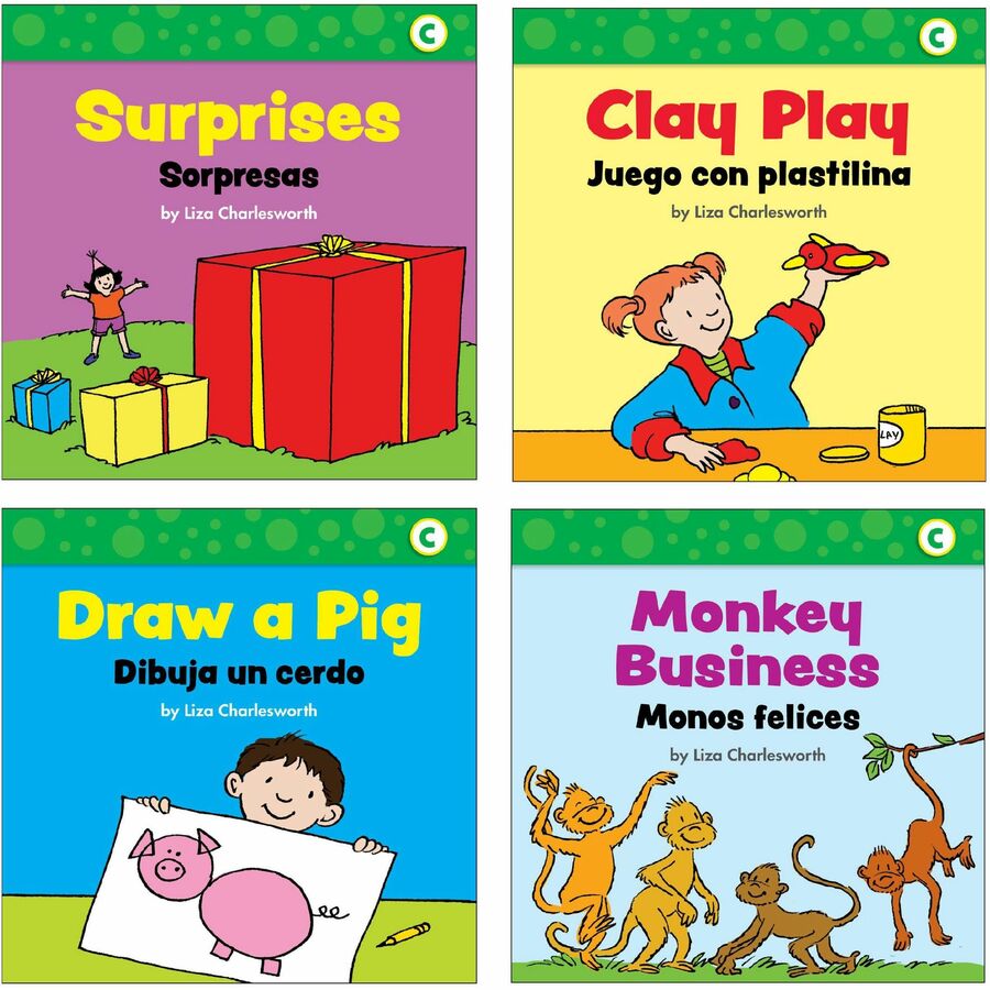 Scholastic First Little Readers Book Set Printed Book by Liza Charlesworth - 8 Pages - Scholastic Teaching Resources Publication - July 1, 2020 - Book - Grade Preschool-2 - English, Spanish