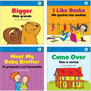 Scholastic First Little Readers Book Set Printed Book by Liza Charlesworth - 8 Pages - Scholastic Teaching Resources Publication - July 1, 2020 - Book - Grade Preschool-2 - English, Spanish