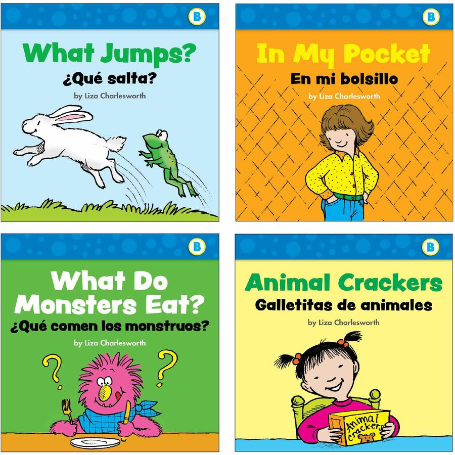 Scholastic First Little Readers Book Set Printed Book by Liza Charlesworth - 8 Pages - Scholastic Teaching Resources Publication - June 1, 2020 - Book - Grade Preschool-2 - English, Spanish