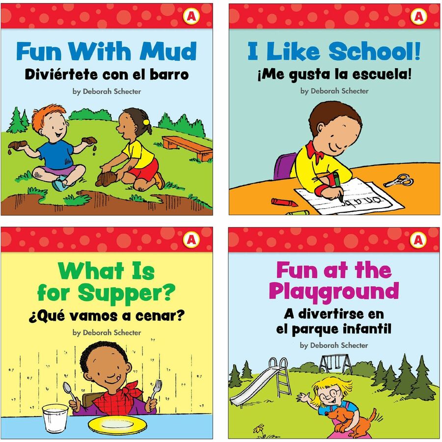 Scholastic First Little Readers Book Set Printed Book by Deborah Schecter - 8 Pages - Scholastic Teaching Resources Publication - June 1, 2020 - Book - Grade Preschool-2 - English, Spanish