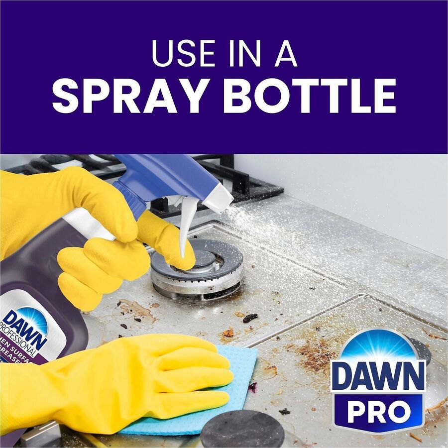 Dawn Pro Heavy Duty Degreaser - Ready-To-Use - 32 fl oz (1 quart) - 6 / Carton - Heavy Duty, Non-flammable, Caustic-free, Phosphate-free - Purple