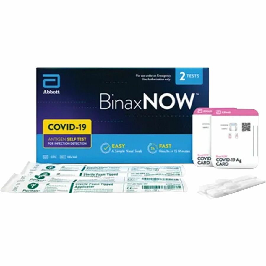 BinaxNOW Rapid Antigen Test Kit - Kit for COVID-19 - 2