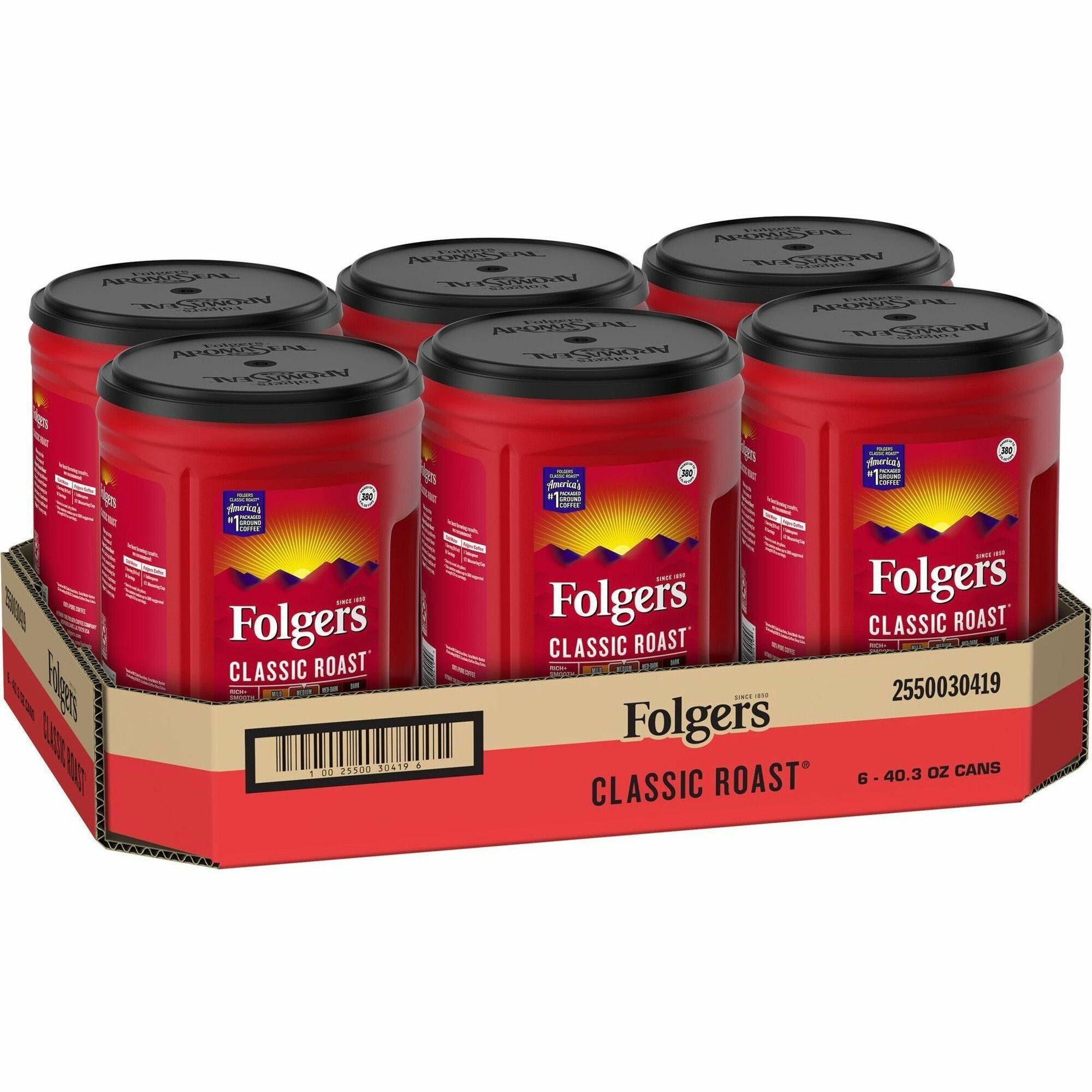 folgers-ground-canister-classic-roast-coffee-medium-35-pallet_fol30419pl - 1