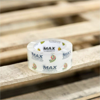 Duck Max Strength Packaging Tape - 54.60 yd Length x 1.88" Width - Damage Resistant - For Packaging, Shipping, Moving, Storage, Box, Home, Office, Project, Sealing - 12 / Pack - Clear