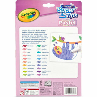 Crayola SuperTips Washable Markers - 20 / Pack