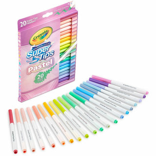 Crayola SuperTips Washable Markers - 20 / Pack