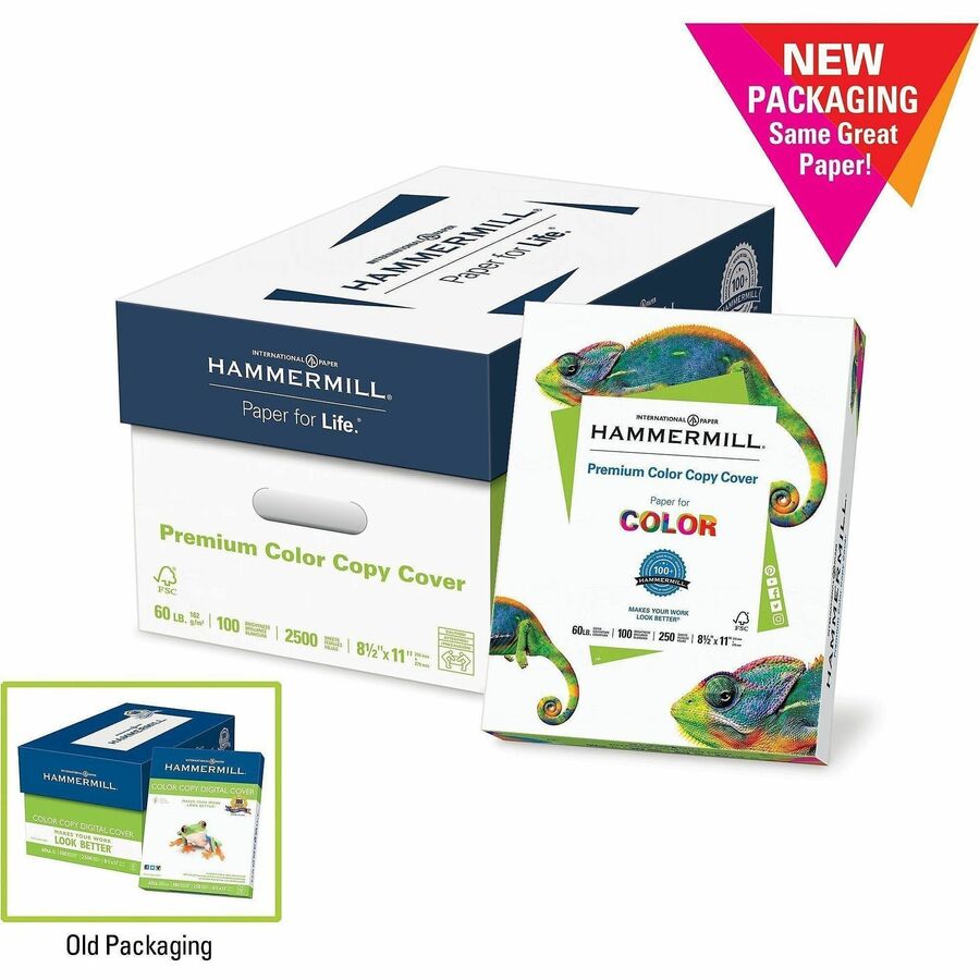 Premium Color Copy Cover, 11 x 17, Smooth Photo White, 250/Pack