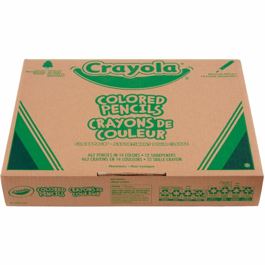 Crayola 462-Piece Class Pack Colored Pencils - 462 / Pack