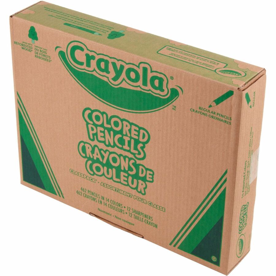 Crayola 462-Piece Class Pack Colored Pencils - 462 / Pack