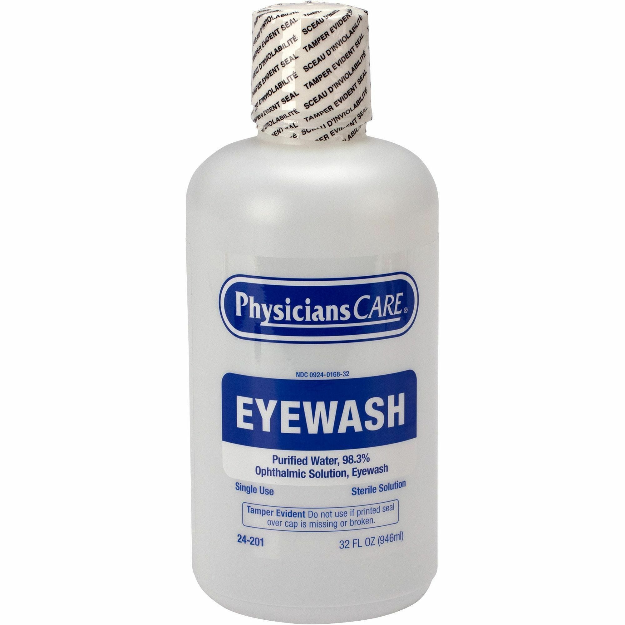 first-aid-only-sterile-ophthalmic-solution-eyewash-1-quart-sterile-for-eye-irrigation-eye-burning-12-carton_fao24201ct - 2