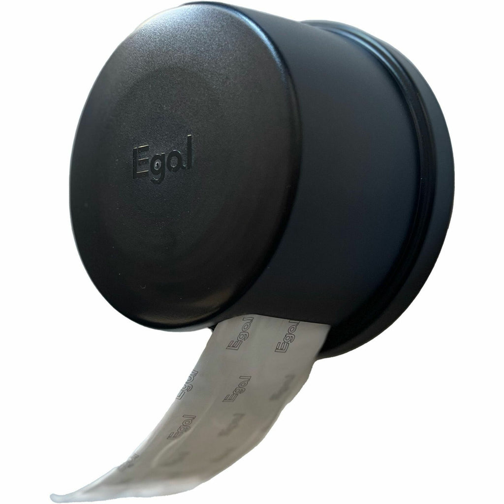Egal Roll Sanitary Napkin Dispenser - 1 x Roll - Black - Refillable, Compact, Key Lock, Tamper Resistant, Durable - 1 Each - 1